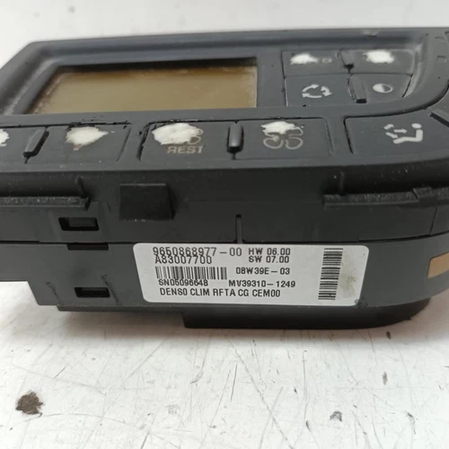 9650868977 Mando Climatizador para CITROEN GRAND C4 PICASSO Exclusive 2 3911029 - Imagen 3 de 10
