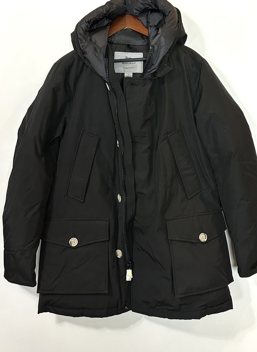308 WOOLRICH Men's Arctic Parka in Ramar Cloth Size L RETAIL 308 WOOLRICH Men's Arctic Parka in Ramar Cloth Size L RETAIL