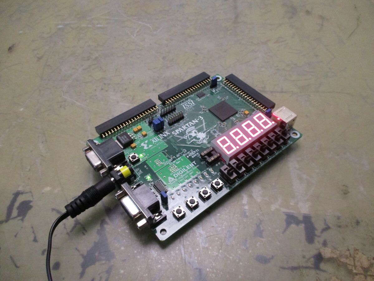 Xilinx Digilent Spartan-3 Rev E Starter Board Evaluation Kit Xilinx Digilent Spartan-3 Rev E Starter Board Evaluation Kit