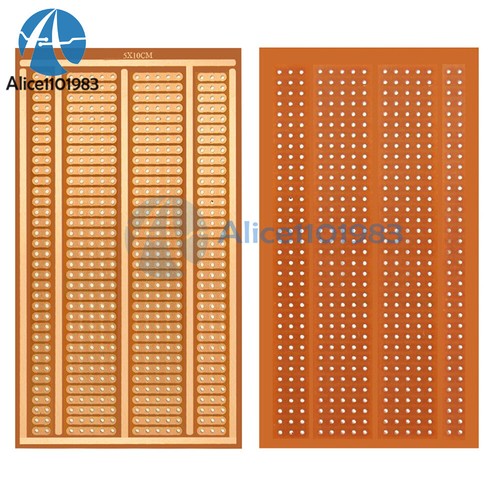 1/5/10PCS 5x10cm Multi Hole Prototype Paper PCB Matrix Circuit Board DIY - Picture 9 of 23