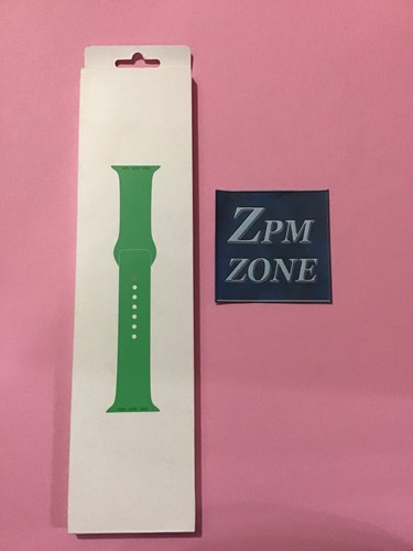 Bracelet sport vert vif pomme authentique - 41 mm - Neuf - Scellé - Authentique - Photo 1 sur 11