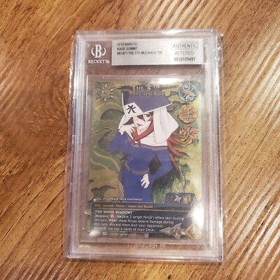 Naruto Kage Summit The 5th Mizukage Super Rare BGS!!!