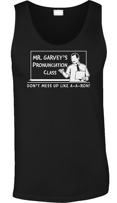 Mr Garvey Class A-A-Ron TV Show Skit Teacher Funny Comedy Joke Parody Mens Tank