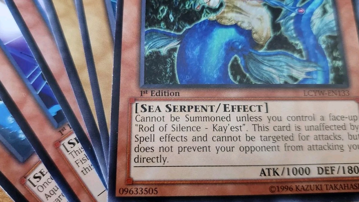 Yugioh! - Random - Sea Serpent - Commons