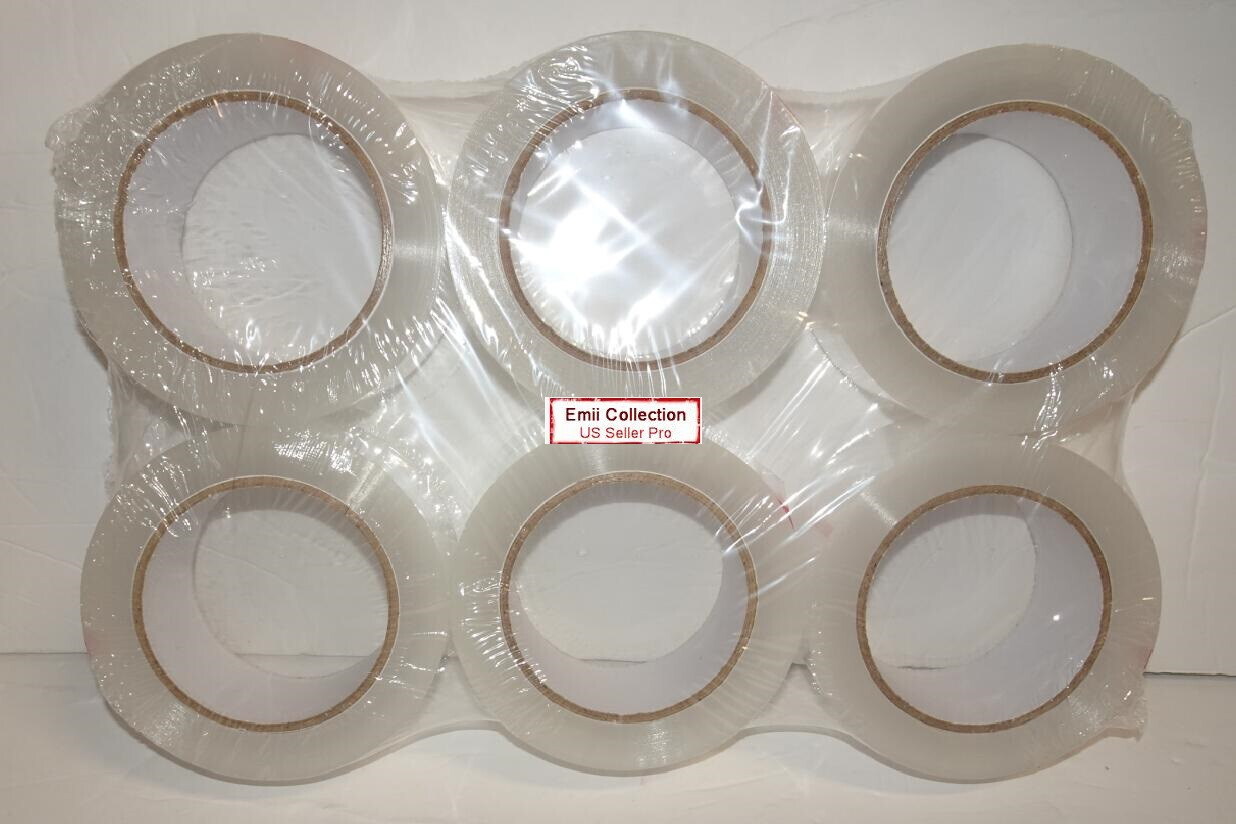 18 Rotoli Imballaggio Scatola Confezionamento Sigillante 18 Rotoli Imballaggio Scatola Confezionamento Sigillante