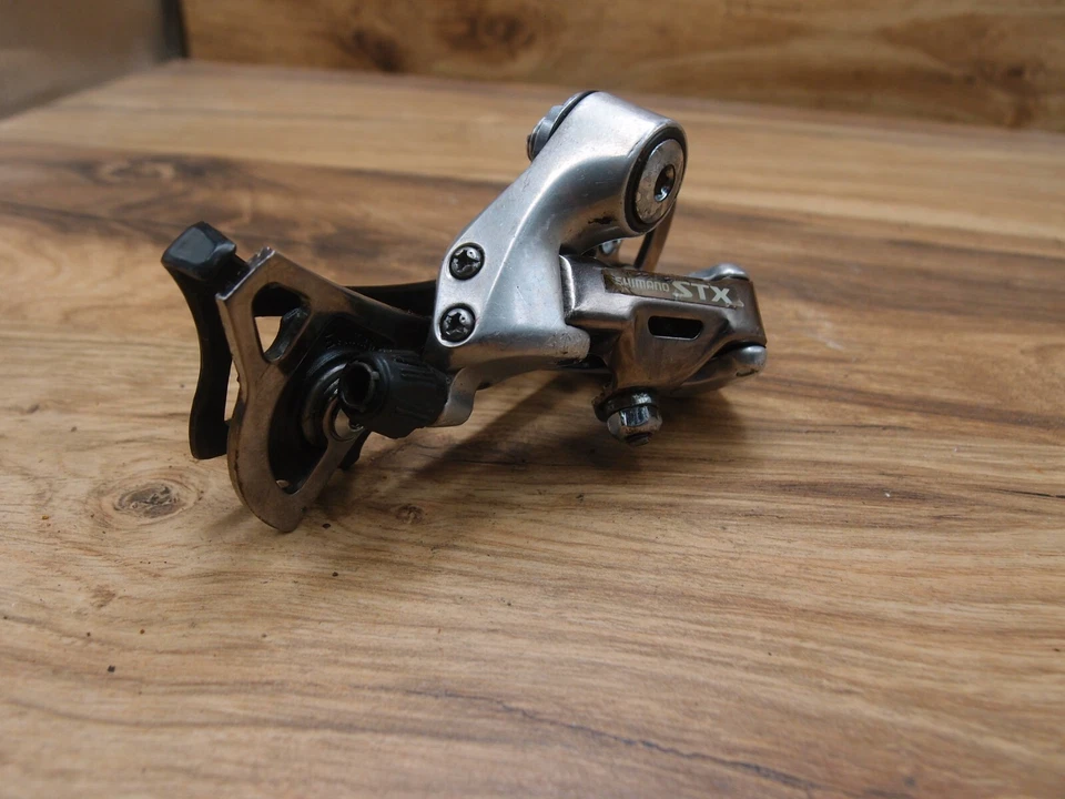 1993 rear derailleur Shimano STX RD-MC31 VIA Japan mid cage 7 speed - Image 4 of 4