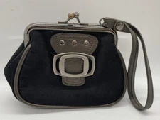 Small Wristlet w/Keyring Attachment Womens Fashion Accessory purse bag clutch 