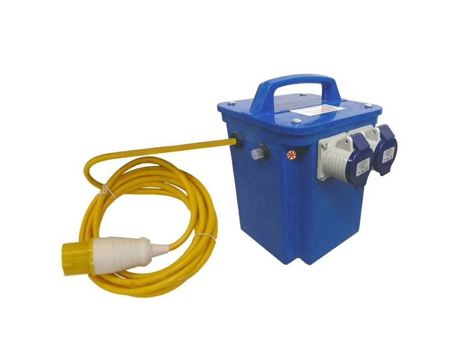 3.3 KVA Site Transformer Step Up 2 x 16A 240V Socket 110 to 240 Volt DYNATEX - Image 3 of 4