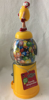 m&m's Yellow Coin Operated Dispenser 2010 Sealed Christmas | eBay
