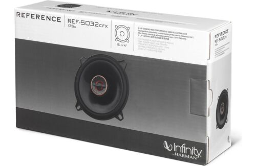 Infinity Reference REF-5032CFX 5.25" 2-Way Coaxial Speakers Balanced Tweeters - Picture 4 of 4