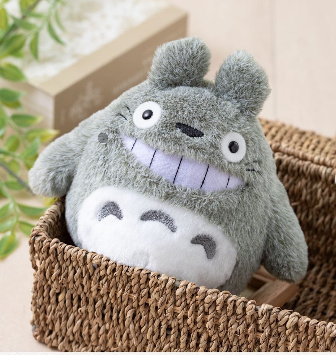 My Neighbor Totoro Fluffy Beanbag (M) Big Laugh Studio Ghibli