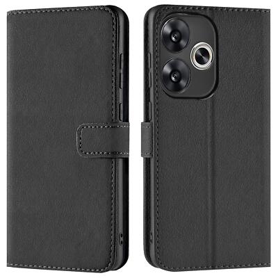 Schutz Hülle für Xiaomi Poco F6 Handy Klapp Tasche Book Cover Slim Flip Case