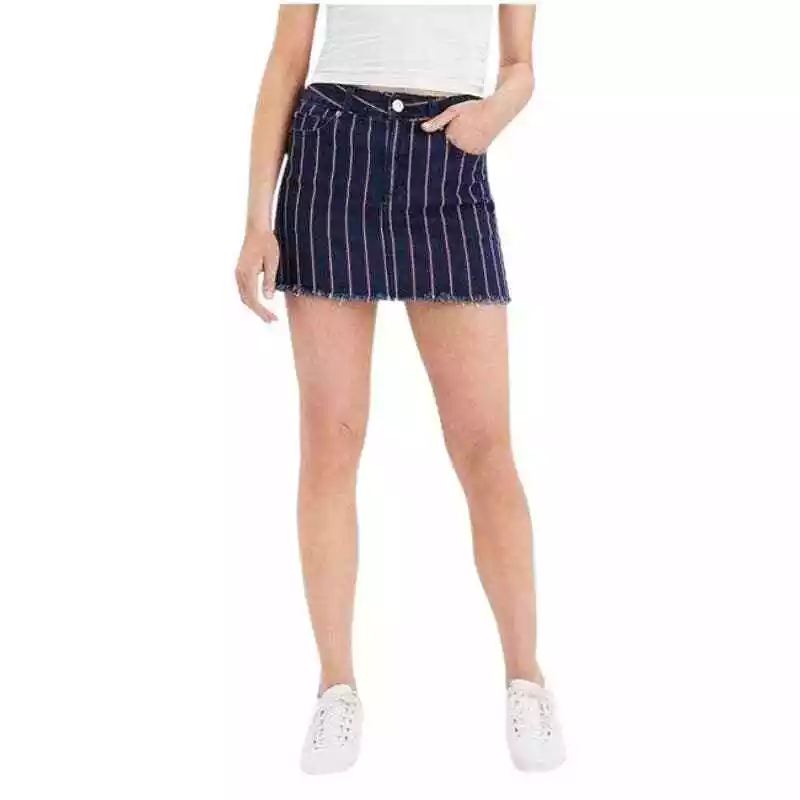 White denim skirt size cheap 16