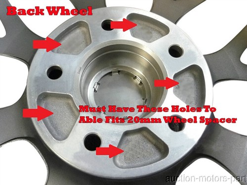 20mm Hubcentric Wheel Spacers Adapter For SUBARU FORESTER Year 2000 BRAND NEW - Foto 6 di 9