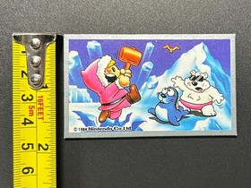 Nintendo Famicom Menko Card Ice Climber with Card Case