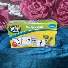 Power Pen Multiplication Learning Cards Grades 2-5