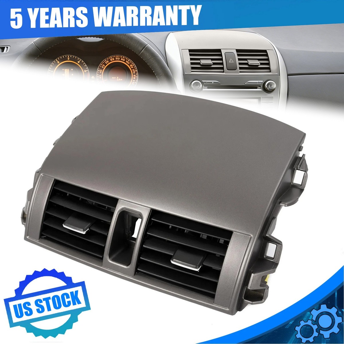 Center Dash Board A/C Outlet Air Vent Panel For Toyota Corolla 08