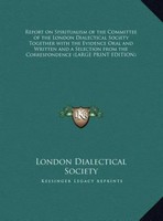 London Dialectical Society | Report On Spiritualism Of The Committee Of The...