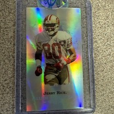 ETopps 2007 Allen & Ginter's SB #272/999 Jerry Rice SF 49ers HOF Topps
