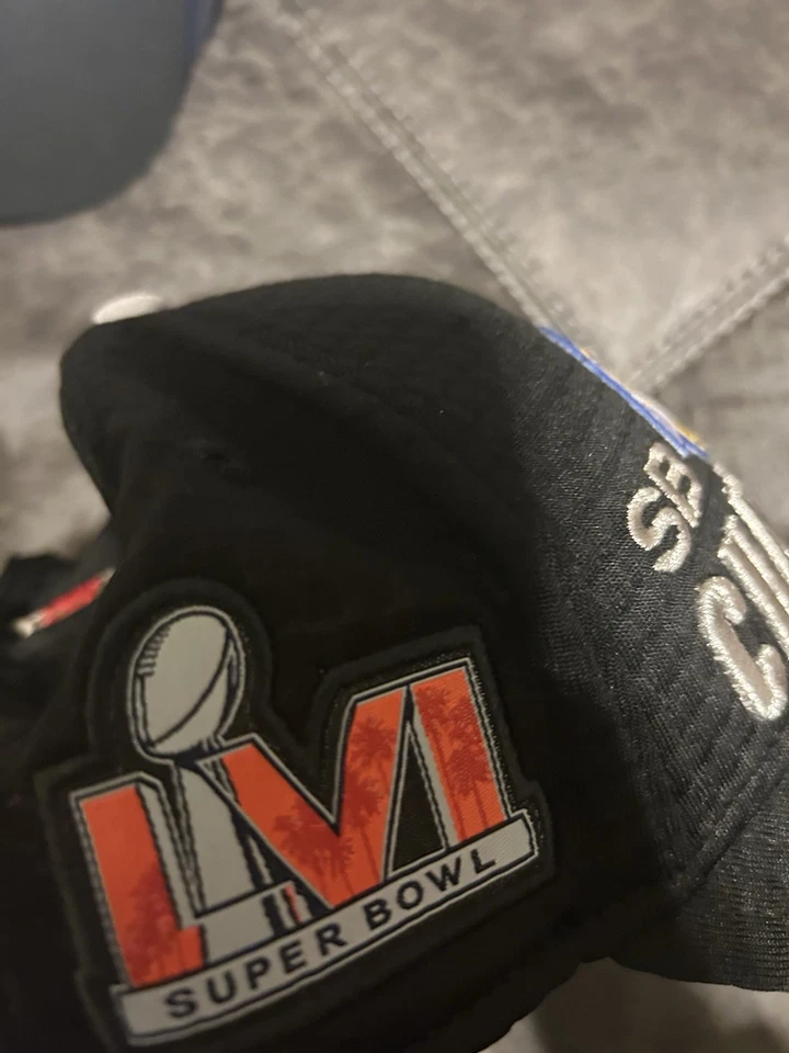 Gorra LA Rams New Era 9Forty Snapback Super Bowl LVI Champions Foto 3 de 4