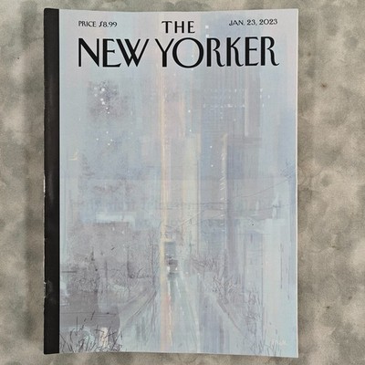 The New Yorker Magazine Jan 23 2023 Daybreak Pascal Campion No Label