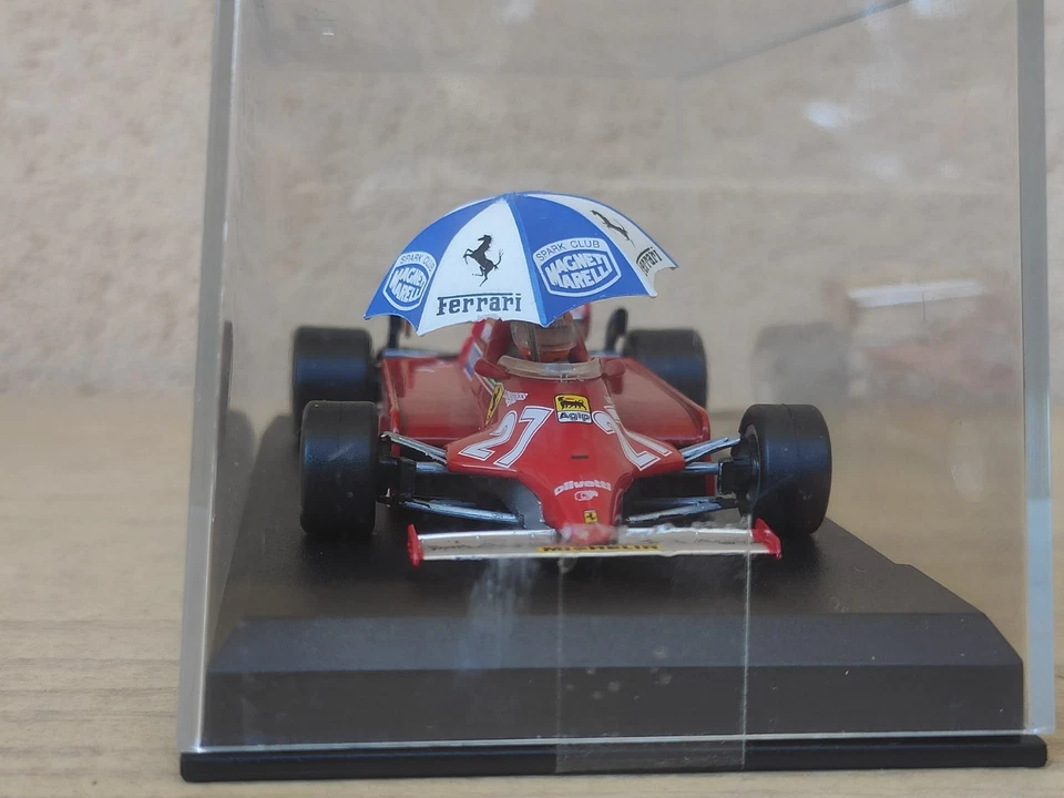 Ferrari 126CK - 1981 Gilles Villeneuve Modellino Formula 1 Die Cast Altaya 1/43 - Immagine 4 di 4