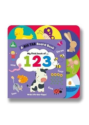 ELC: Big Tab World: 123 Board book Book The Fast Free Shipping