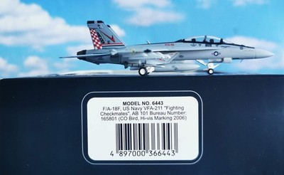 Hogan Wings 1:200 F/A-18F Hornet US Navy VFA-211 ''Fighting Checkmates'' 6443
