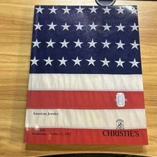 Christie's auction catalog American Jewelry New York October 1992 K5