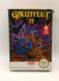 Gauntlet II NES Nintendo Boxed Mindscape PAL UK Version Gauntlet 2 Retro In Box