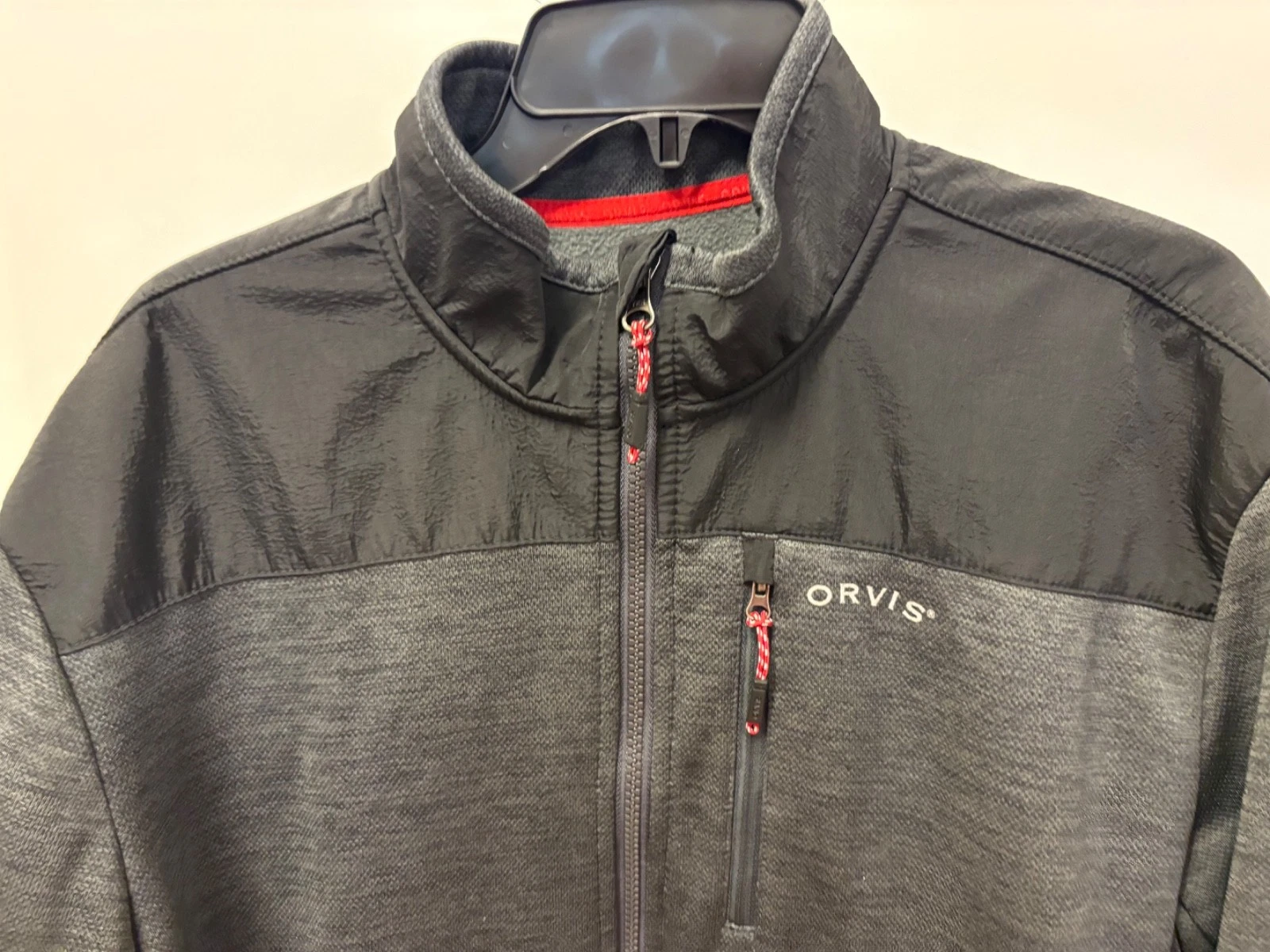 ORVIS LIGHTWEIGHT MENS LINED JACKET LARGE EXCELLENT - product detail image 2