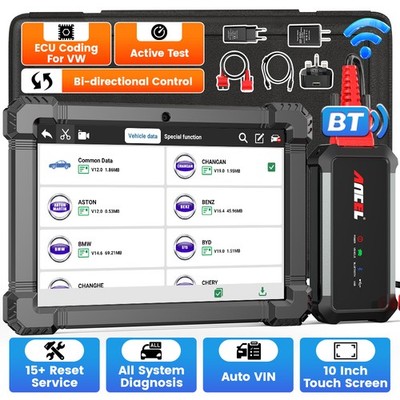 ANCEL X7 Bidirectional Scanner OBD2 All System TPMS DPF Oil EPB Diagnostic Tools