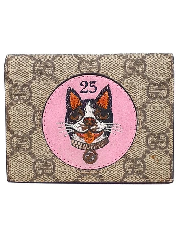 Portefeuille compact GUCCI GG Supreme Bosco 506277 #463