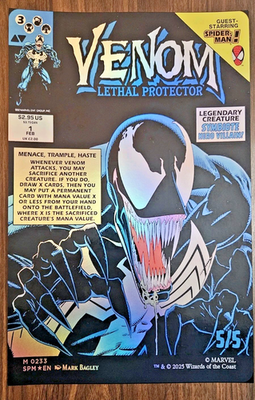 MTG 11x17 SIZE FOIL WALL POSTER Spider-man VENOM LETHAL PROTECTOR Boarderless | eBay MTG 11x17 SIZE FOIL WALL POSTER Spider-man VENOM LETHAL PROTECTOR Boarderless | eBay