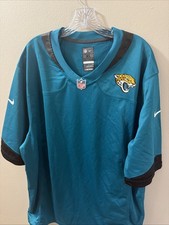 Jacksonville Jaguars Blank Jersey Mens X-Large Green Nike On Field NWOT