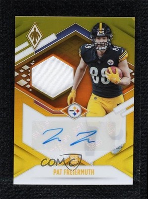 2021 Phoenix RPS Rookie Jersey Prime Yellow 19/75 Pat Freiermuth Auto RC v9t