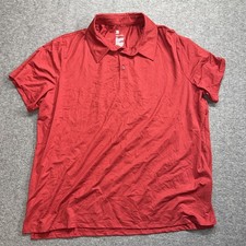 All in motion men's red polo shirt sleeve size XXL red