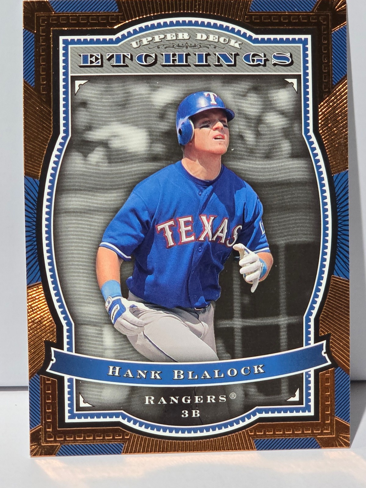2004 Upper Deck Etchings #62 Hank Blalock