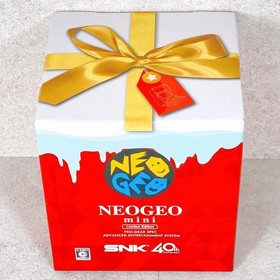 [New, unopened/stored] SNK NEOGEO Console + PAD mini Christmas Limited Edition