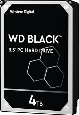 Western Digital 4TB WD Black Performance Internal Hard Drive HDD 7200 RPM SATA 6