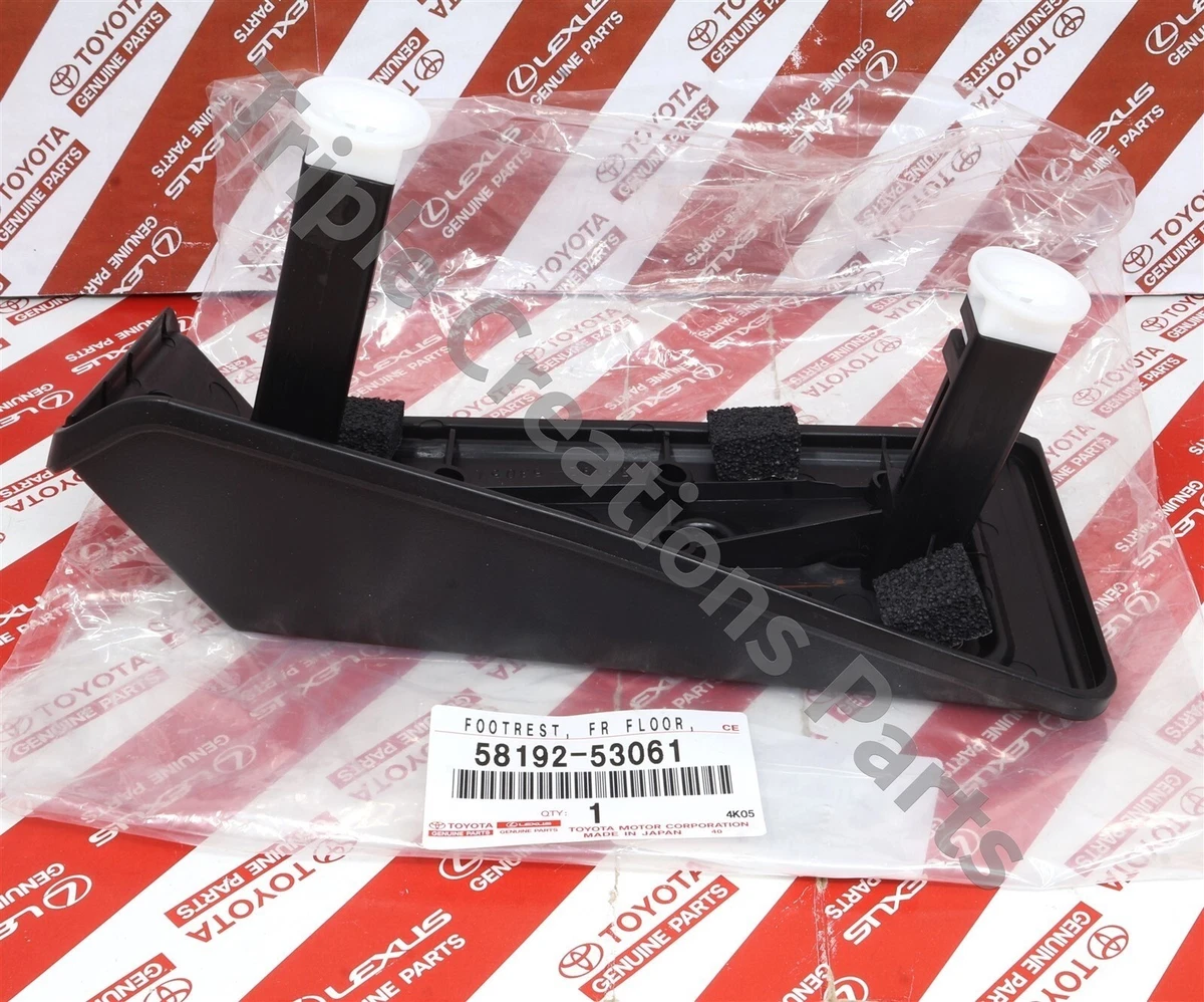 58192-53061 Genuine Lexus Aluminium Footrest Pedal IS250 IS350 IS F OEM