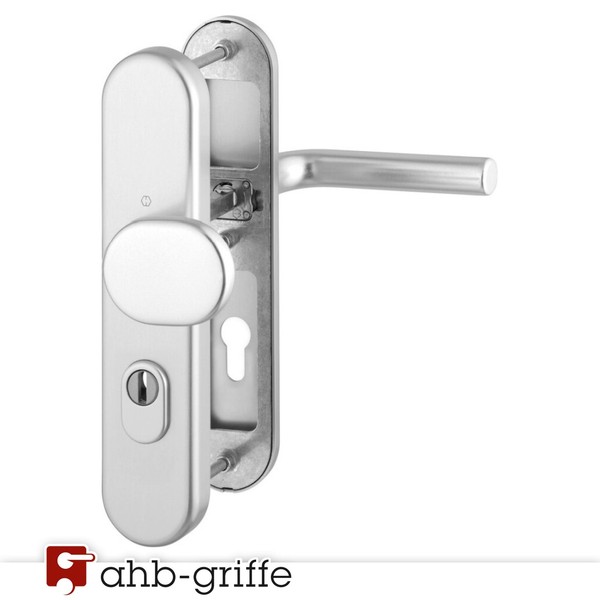 Hoppe Schutzbeschlag Bonn Za 8/72 Mm Alu Natur F1 Wechsel- / Schutzgarnitur-image