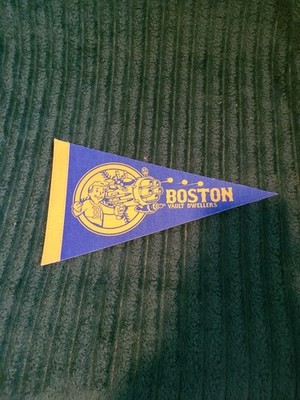 Fallout Boston Vault Dwellers Blue Yellow Wall Pennant Flag Bethesda Felt 