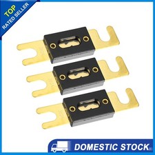 3 Pcs Fuse Replacement 350A ANL Fuses for Car Truck Motorcycle Boat Audio CDs