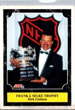 1991-92 Score Dirk Graham (Frank J. Selke Trophy) Chicago Blackhawks #322