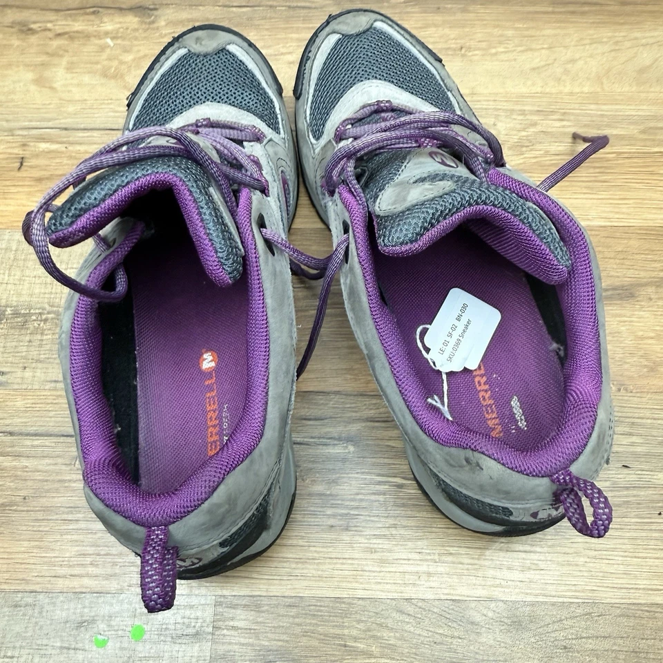 Zapatos para caminar Merrell Castle Rock para mujer talla 10,5 púrpura Foto 4 de 4