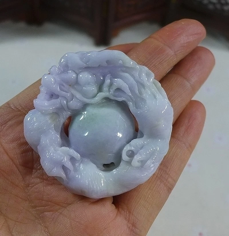 古董玉龙吊坠| eBay