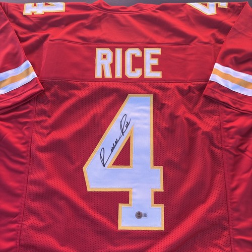 Rashee Rice Autographed Signed Chiefs XL Custom Jersey-Beckett Witnessed - Picture 2 of 7