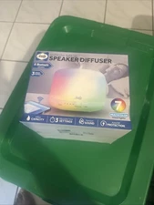 Sealy Multicolor Light-Up Speaker Diffuser Bluetooth 3 Spray Modes 7 Mood Light