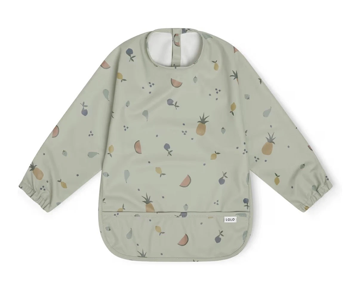 Lalo Smock Bib - Long Sleeve Bib for Infants and Toddlers
